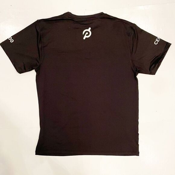 Peloton Century 100 Shirt Spin cycling Workout sweat wicking stretch Size M - Picture 4 of 6